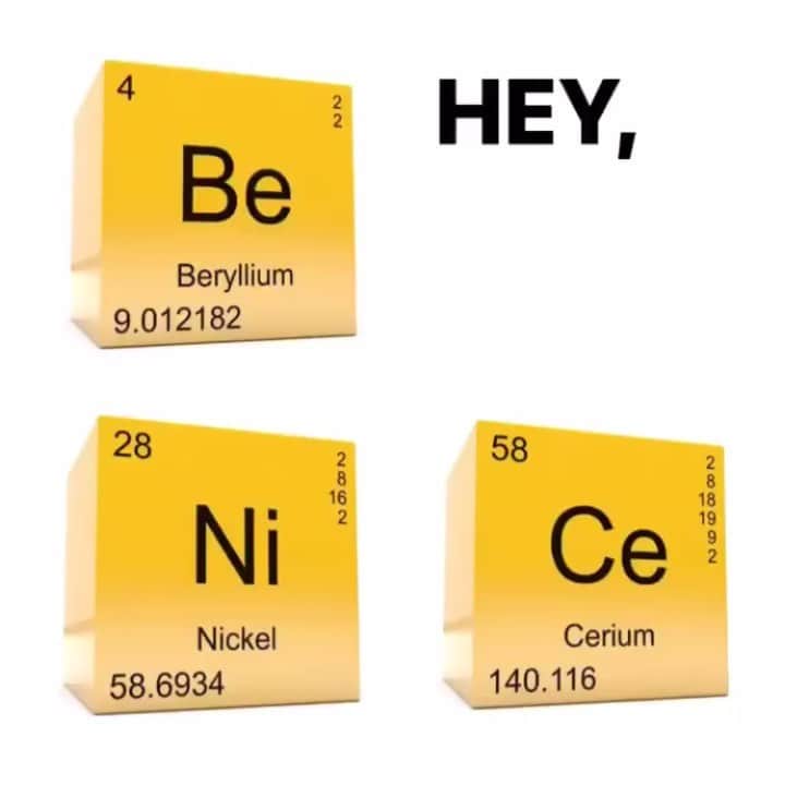 のインスタグラム：「the ELEMENTS to a happy life is to [Be] [Ni] [Ce]... try it...#BeNICE」