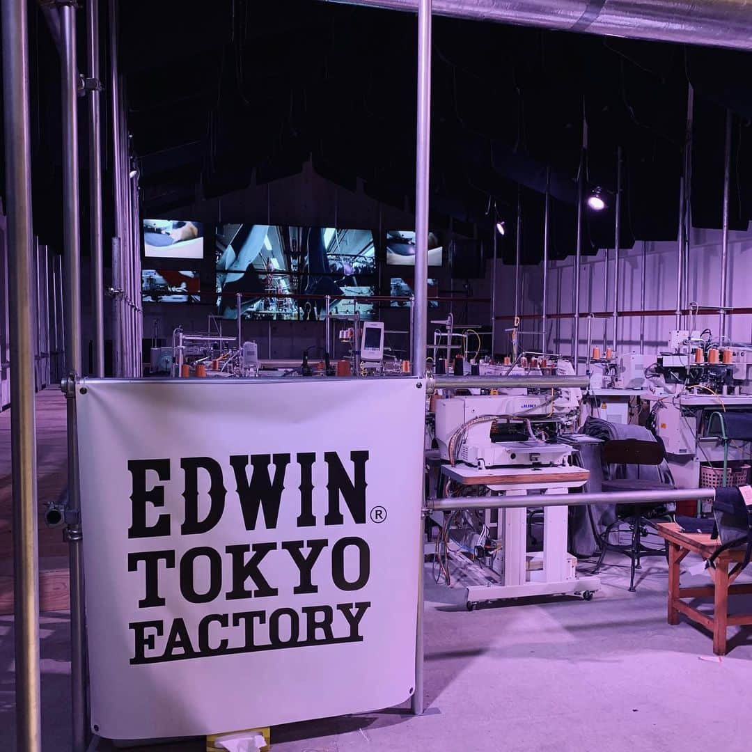 EDWINさんのインスタグラム写真 - (EDWINInstagram)「#thankyouforcoming  沢山の御来場ありがとうございました。 EDWIN TOKYO FACTORY🤲👖 #edwin_japan  #akitahose #第2ライン #appreciateallthesupport #感謝🙏」8月31日 9時21分 - edwin_japan