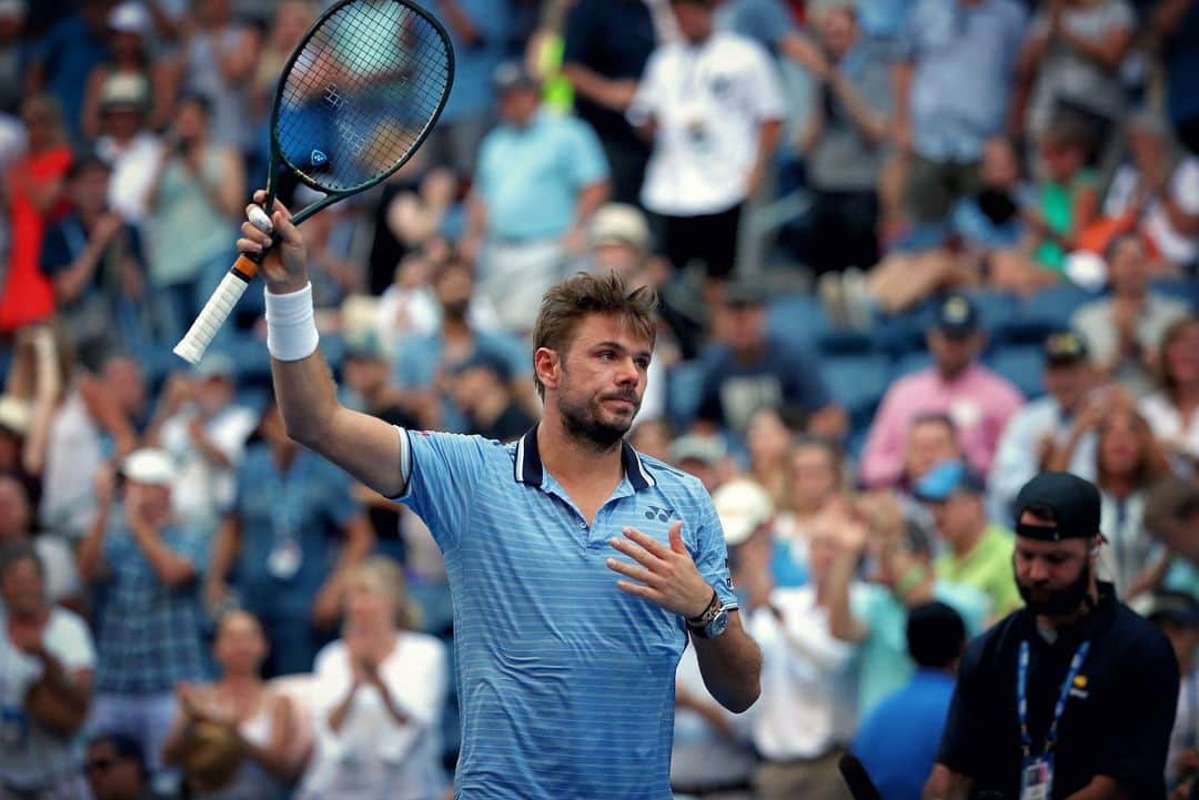 スタニスラス・ワウリンカさんのインスタグラム写真 - (スタニスラス・ワウリンカInstagram)「3rd round ✅ ! Loved the atmosphere today 💛 #Fans #Love #StanTheMan #OnToTheNextOne #Round4 #UsOpen #NextRound #NYC」8月31日 9時41分 - stanwawrinka85