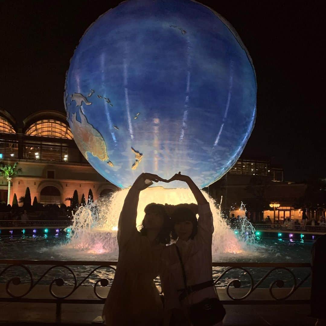永井理子のインスタグラム：「はーとぅー💙」