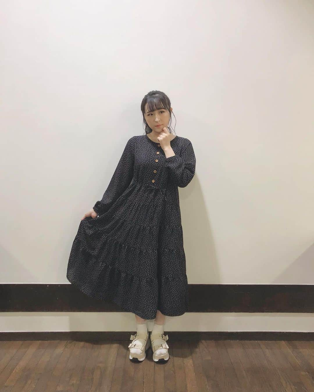 川本紗矢さんのインスタグラム写真 - (川本紗矢Instagram)「@haluhiroine のワンピース着ましたっ❤︎ . #私服 #ワンピース #ハルヒロイン #haluhiroine」9月29日 14時21分 - sayaya_38