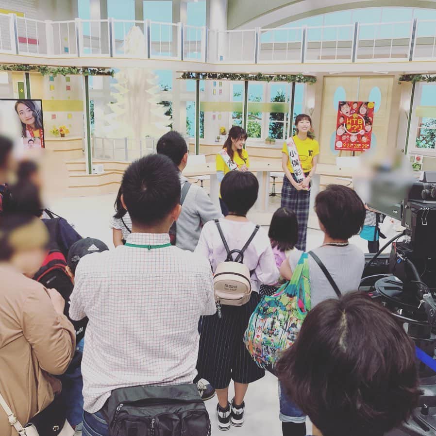 北海道テレビ「イチオシ！モーニング」さんのインスタグラム写真 - (北海道テレビ「イチオシ！モーニング」Instagram)「「HTBまつり2019」最終日も2時間あまり！まだ間に合います！たくさんのご来場お待ちしてます！ #htbまつり #日は午後5時まで開催中 #さっぽろ創世スクエア #サッポロファクトリー #イチモニ #イチオシ #小俣彩織 #木下遥」9月29日 14時43分 - htb_ichimoni