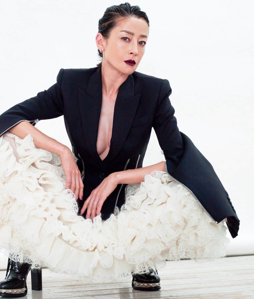 小浪次郎のインスタグラム：「Vogue Magazine November issue 宮沢りえ」