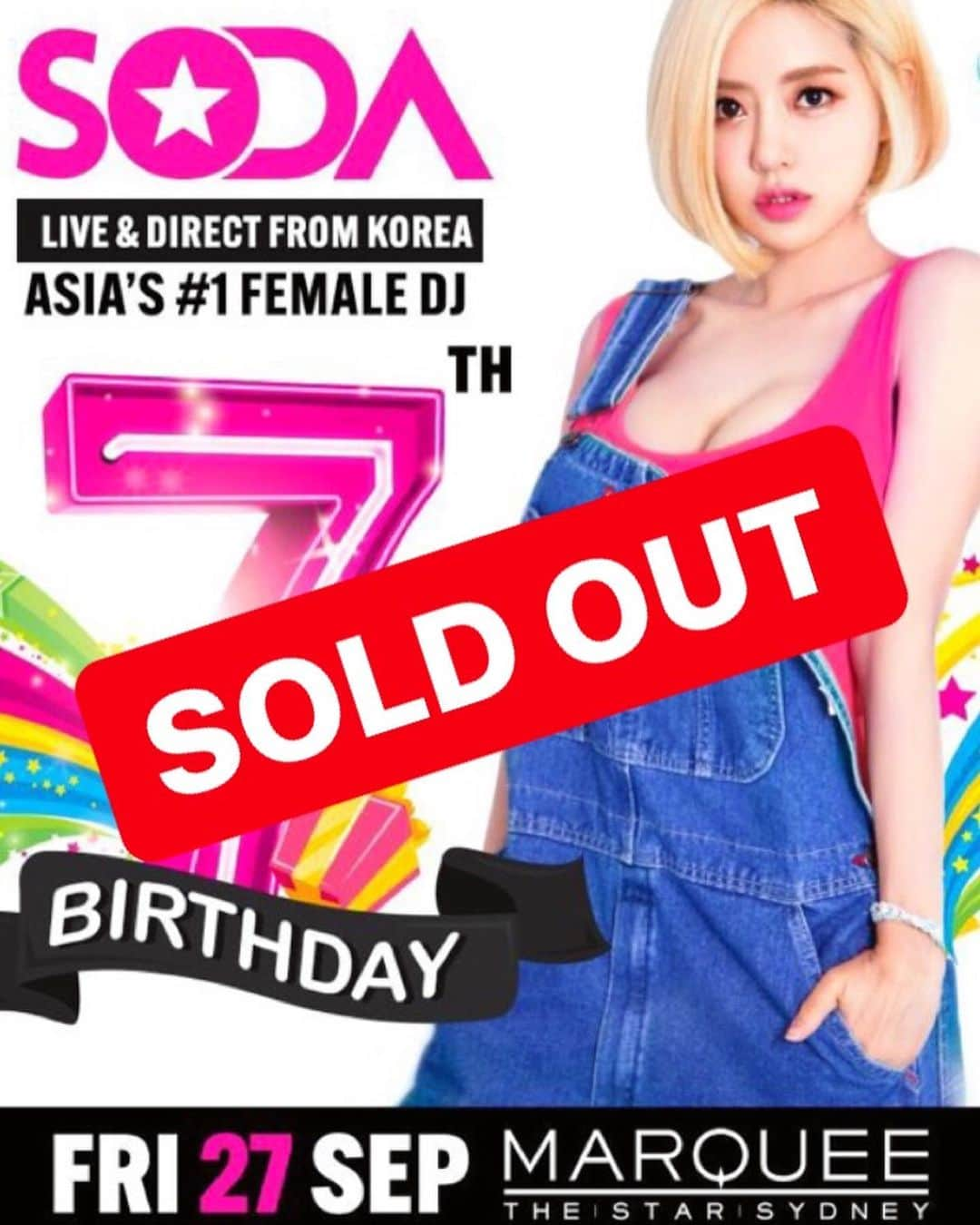 Dj Sodaさんのインスタグラム写真 - (Dj SodaInstagram)「우앙~시드니,멜번 투어 모두 솔드아웃 됐어요~🎉감사합니다!! 😍❤️😍 #Sydney & #Melbourne sold out🎉 from your full of support!! I had so much fun here ✌️ Thanks so much for having me Australia 🇦🇺 ❤️ will see you again 😻」9月29日 13時00分 - deejaysoda