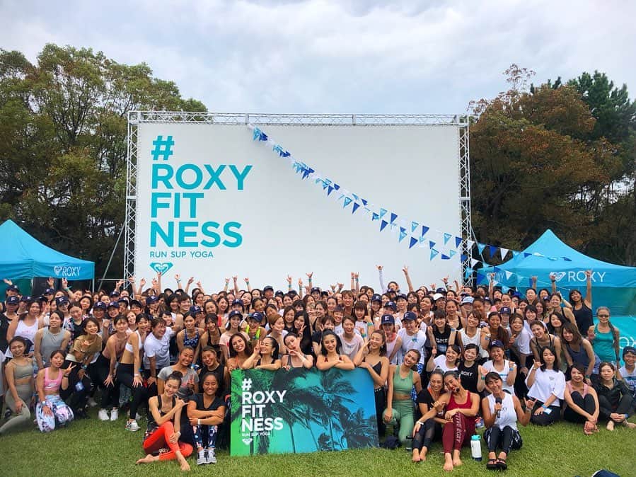 田中律子さんのインスタグラム写真 - (田中律子Instagram)「ROXY FITNESS RUNSUPYOGA🏃‍♀️🏄‍♀️🧘‍♂️ @roxyjapan  今年ラストのRSY福岡ー❤️ 去年の大雨のリベンジ🤩出来ましたー🌞  参加してくれたみなさま、ありがとうございます❗️スタッフのみなさま、お疲れ様でしたー🙏  #roxyjapan  #roxyfitness  #runsupyoga  #福岡  #また来年」9月29日 13時10分 - ri2kotanaka