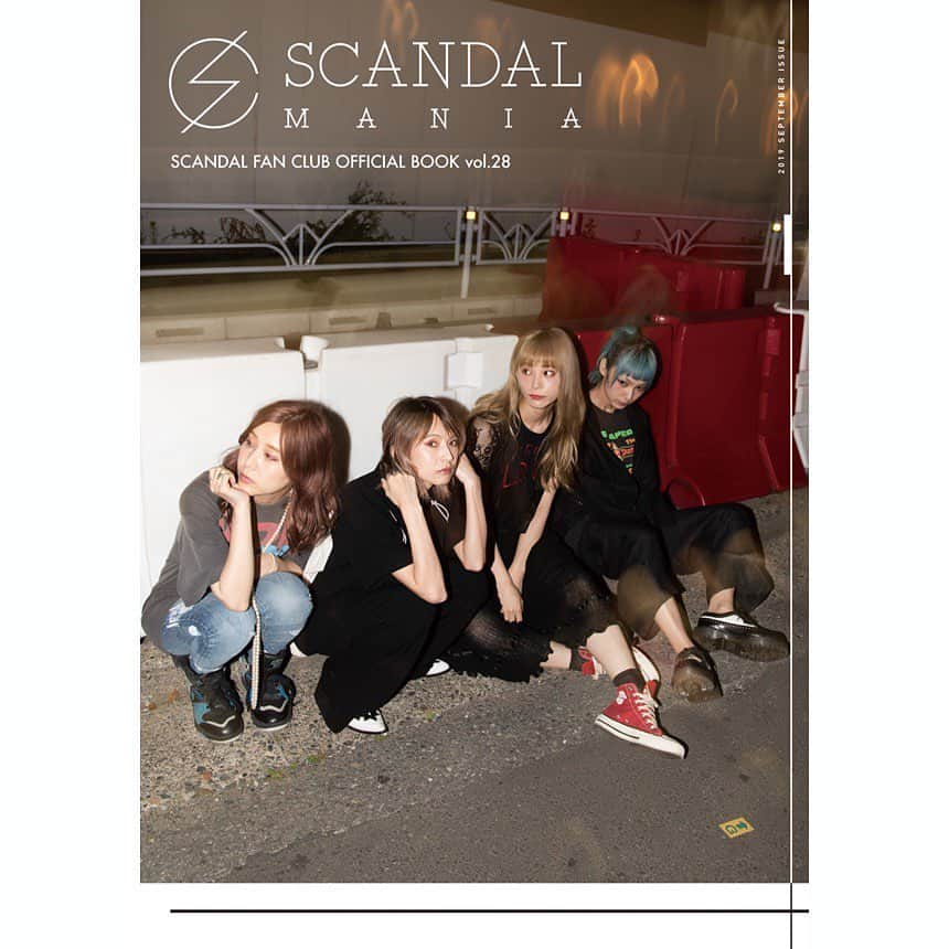 SCANDALさんのインスタグラム写真 - (SCANDALInstagram)「SCANDAL FAN CLUB OFFICIAL BOOK Vol.28 - SCANDAL MANIA会報誌 Vol.28 続々と会員の皆様の元へ発送致しております！ https://scandalmania.jp photo by @takeshiyao  #scandal #scandalmania」9月25日 17時14分 - scandal_band_official