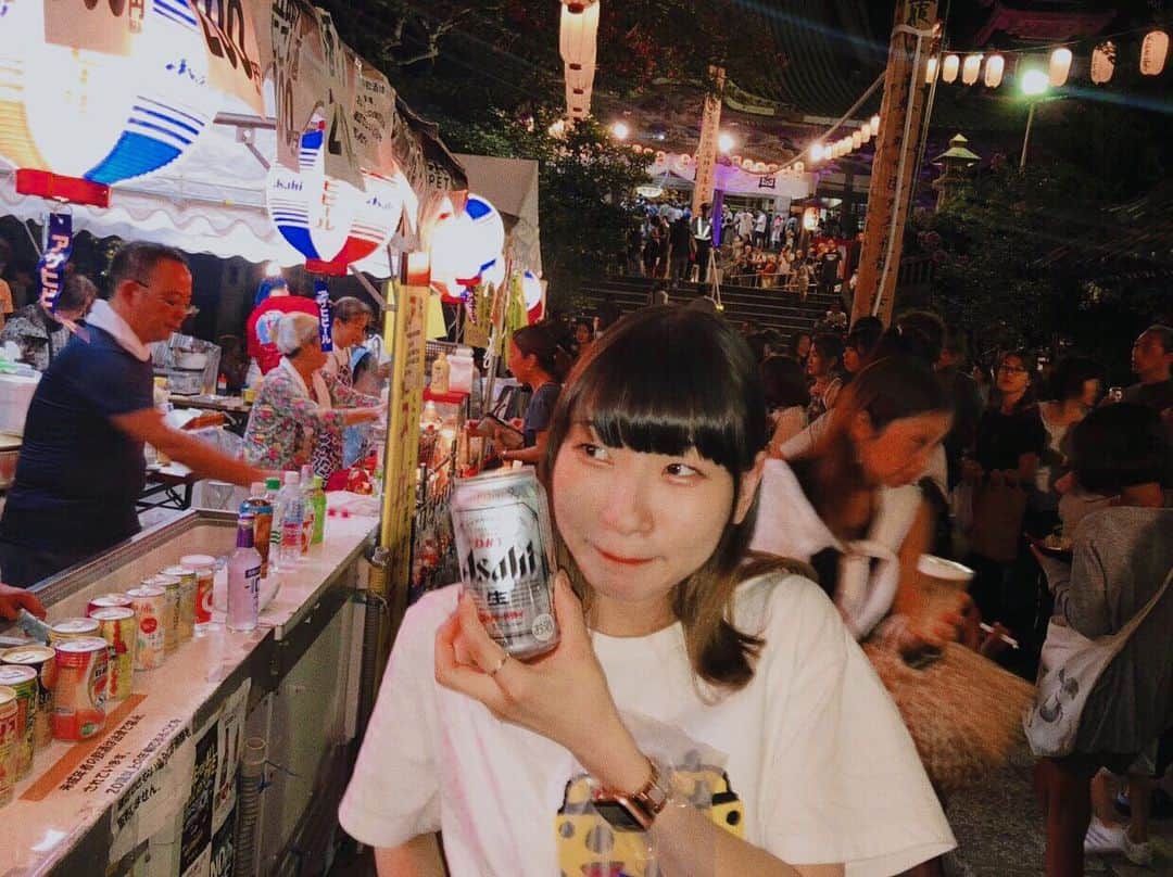 ピンキー！☆藤咲彩音さんのインスタグラム写真 - (ピンキー！☆藤咲彩音Instagram)「寝て起きたら忘れちゃうなんて、良かったり良くなかったりするよ。わがままだもんよ。 #鎌倉 #ビール #旅 #お祭り」9月25日 17時20分 - pinky_ayane