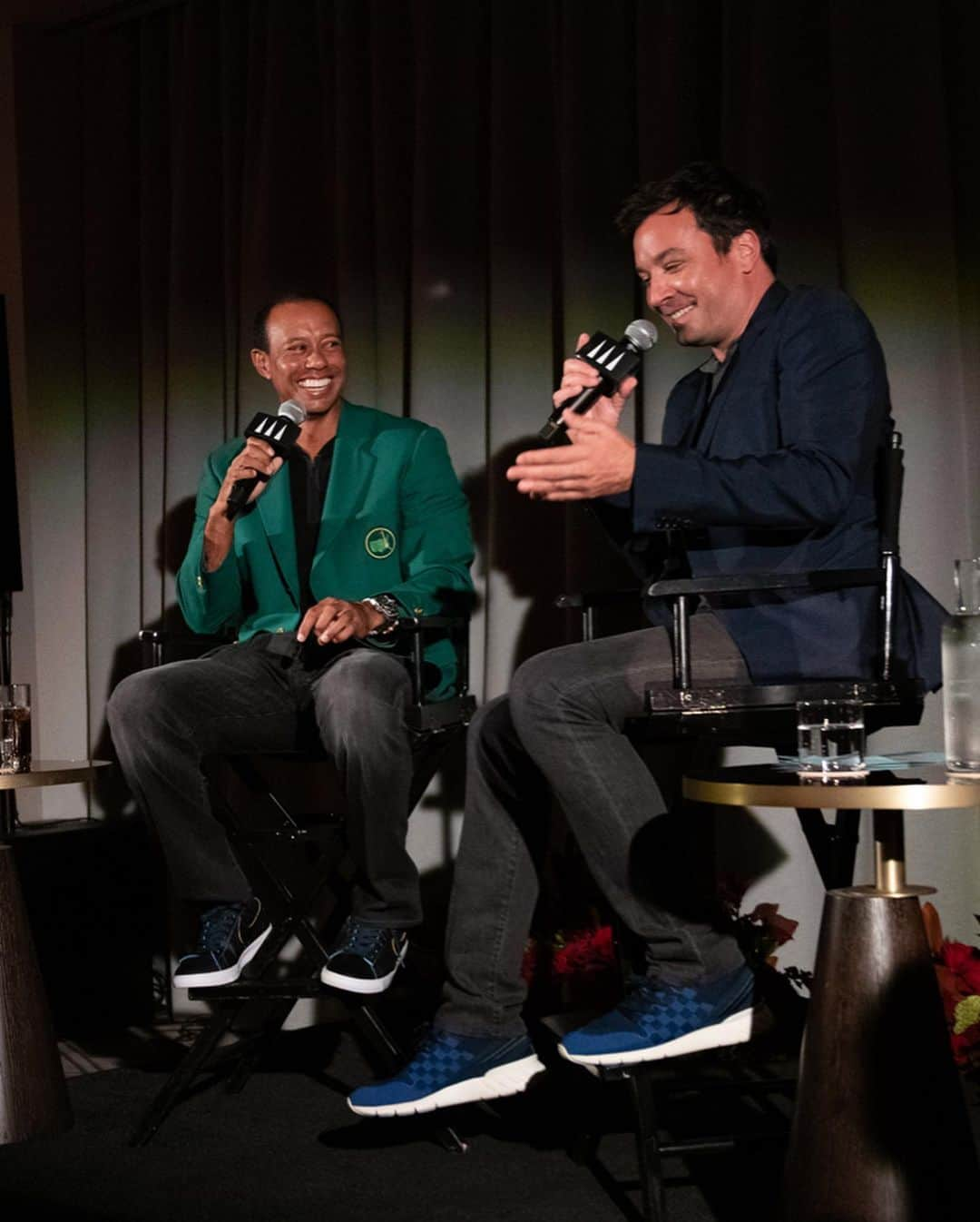 タイガー・ウッズさんのインスタグラム写真 - (タイガー・ウッズInstagram)「What a fun night with @jimmyfallon at the #NEXUSCup. Thanks for bringing an unplugged version of The Tonight Show to our guests in support of @tgrfound.」9月25日 10時32分 - tigerwoods