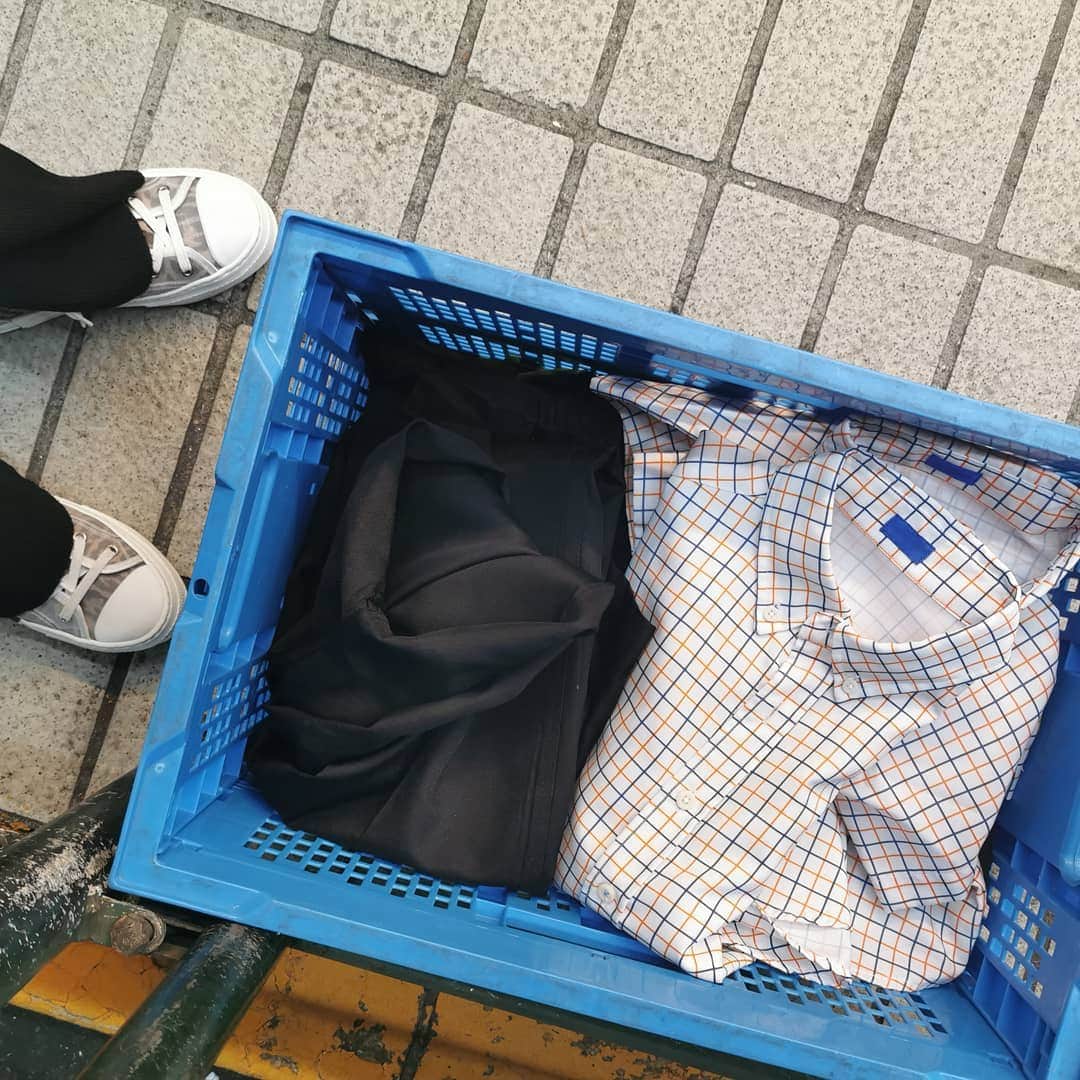 脇田恵子さんのインスタグラム写真 - (脇田恵子Instagram)「なんだこれ可愛い😳  と思ったら、 松屋の制服だった🤣」9月25日 18時15分 - keiko_wakita3