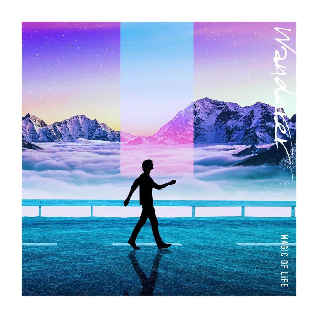 高津戸信幸のインスタグラム：「NEW ALBUM!!!! "Wanderer"  音楽を通して、 様々な方々の生き方や価値観、人生観に触れてきました その度に心踊らせてみたり 自分の小ささを思い知ったり 仲間と共に一喜一憂しながら 一歩ずつ日々を積み重ねてきました  あたりまえのように まだまだ未熟な私たちは これからも 音楽を通して 世界の広さや 生きることの深さを学び 共に肩を組み合って 一歩ずつ 踏みだしていきたいと思います 応援よろしくお願いします  私たちが見てきたこと 感じてきたモノを音に、言葉にしました またアルバムを出せる事、幸せです 楽曲が誕生するまでに力を貸してくださったすべての方々に、あらためて感謝を申し上げます。  胸を張って言えます 今回のアルバム、すげえ好き 聴くべし  #wanderer #ワンダラー #放浪者  #magicoflife #マジックオブライフ #mol #mol活 #良かったら感想聞かせてくださいね」
