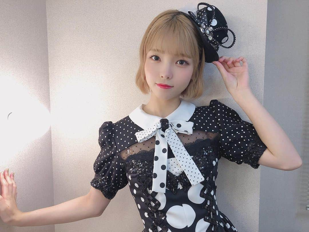 高橋彩音さんのインスタグラム写真 - (高橋彩音Instagram)「9/18. アイアライブ🎩🖤. みなさんからいただいたステージ！本当に楽しかったです！ 改めてありがとうございました\( ¨̮ )/. みんなたくさん頑張ってくれて私と同じくらい、それ以上に喜んでくださって、本当に素敵な方達に応援してもらってるな。幸せだー！っておもいました！ これからもよろしくね✨✨.」9月25日 23時33分 - aayyaannee811