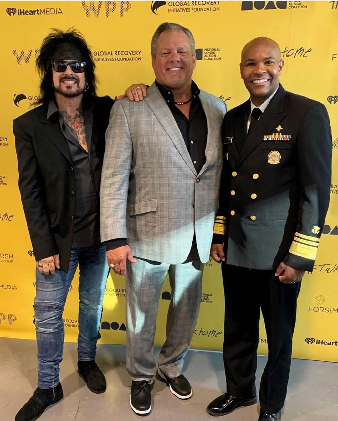 SIXX:A.M.さんのインスタグラム写真 - (SIXX:A.M.Instagram)「Hard work is a blast with a killer team. Here’s a couple panelists from today that I actually get to call friends @u.s.surgeongeneral @rgrimes60 ....Also very proud to of written the theme song “Talk To Me” with @sixxam - "Productive session @advertisingweek #AWNewyork discussing #stigma reduction #solutions around #opioid use disorder and #addiction for the #talktome campaign by @iheartmediaofficial @wpp and @forsmarshgroup for @talktomenoac “LETS SAVE SOME LIVES”」9月26日 0時45分 - sixxam