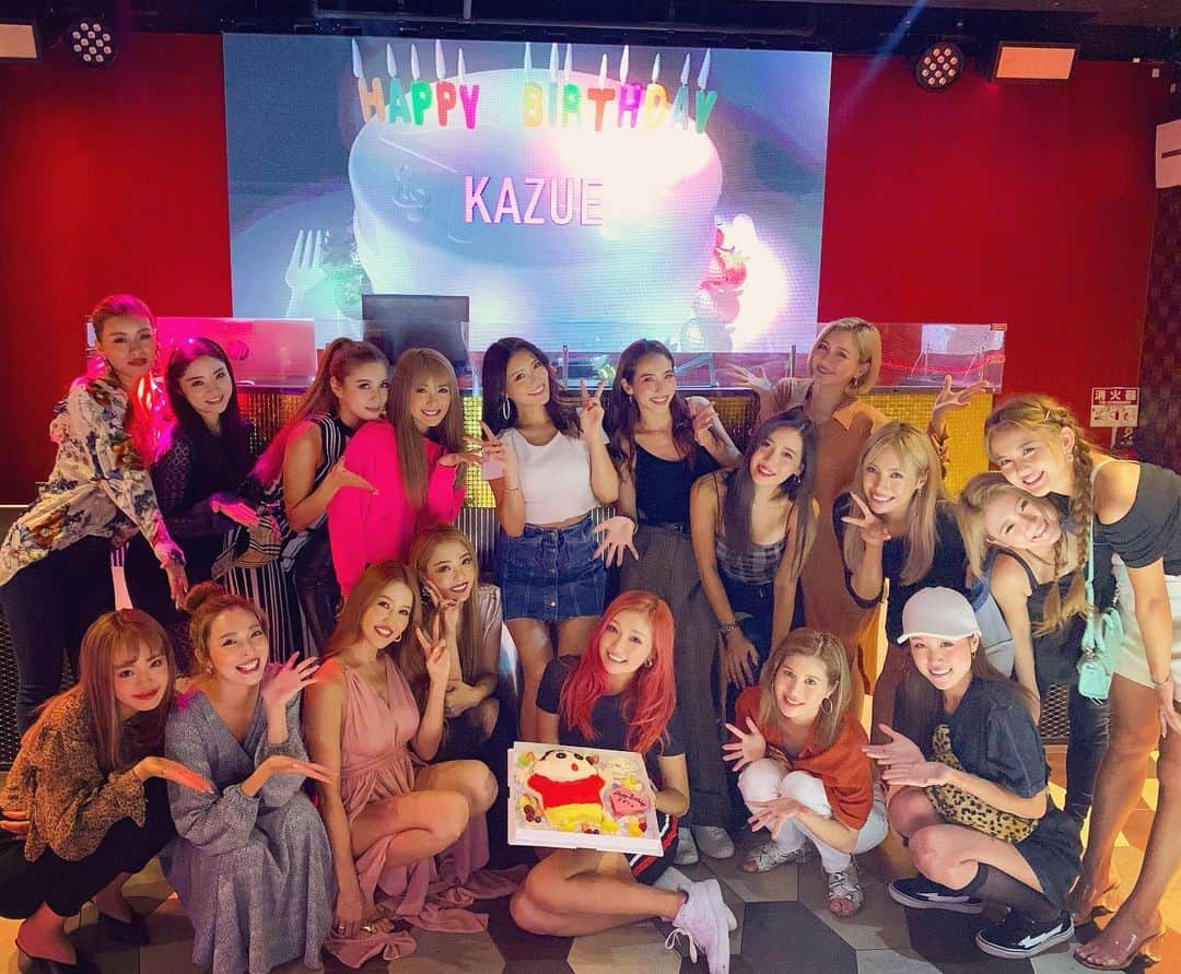 のインスタグラム：「ＨＢＤ ＫＡＺＵＥさん🍼👶🏼❤️❤️❤️ @watanabekazue  ＣＪＤ大集合😍🌈💓💋✨ ． #cyberjapan」