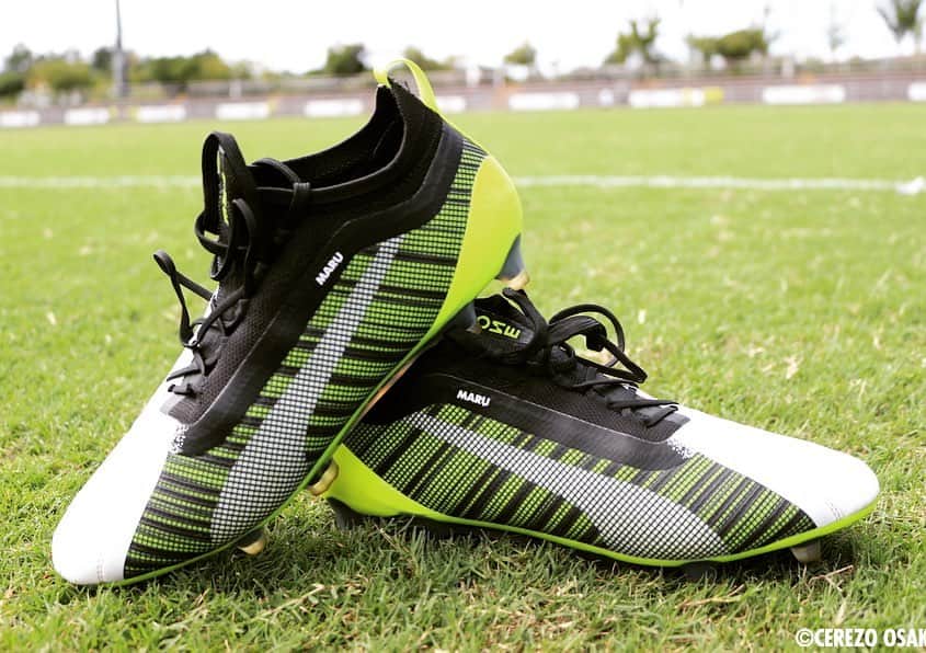 のインスタグラム：「Newスパイク⚽️ 履きやすいしカッコいい！  RUSHPACK #PUMAOne #PUMAFOOTBALL #オレヲミロ」