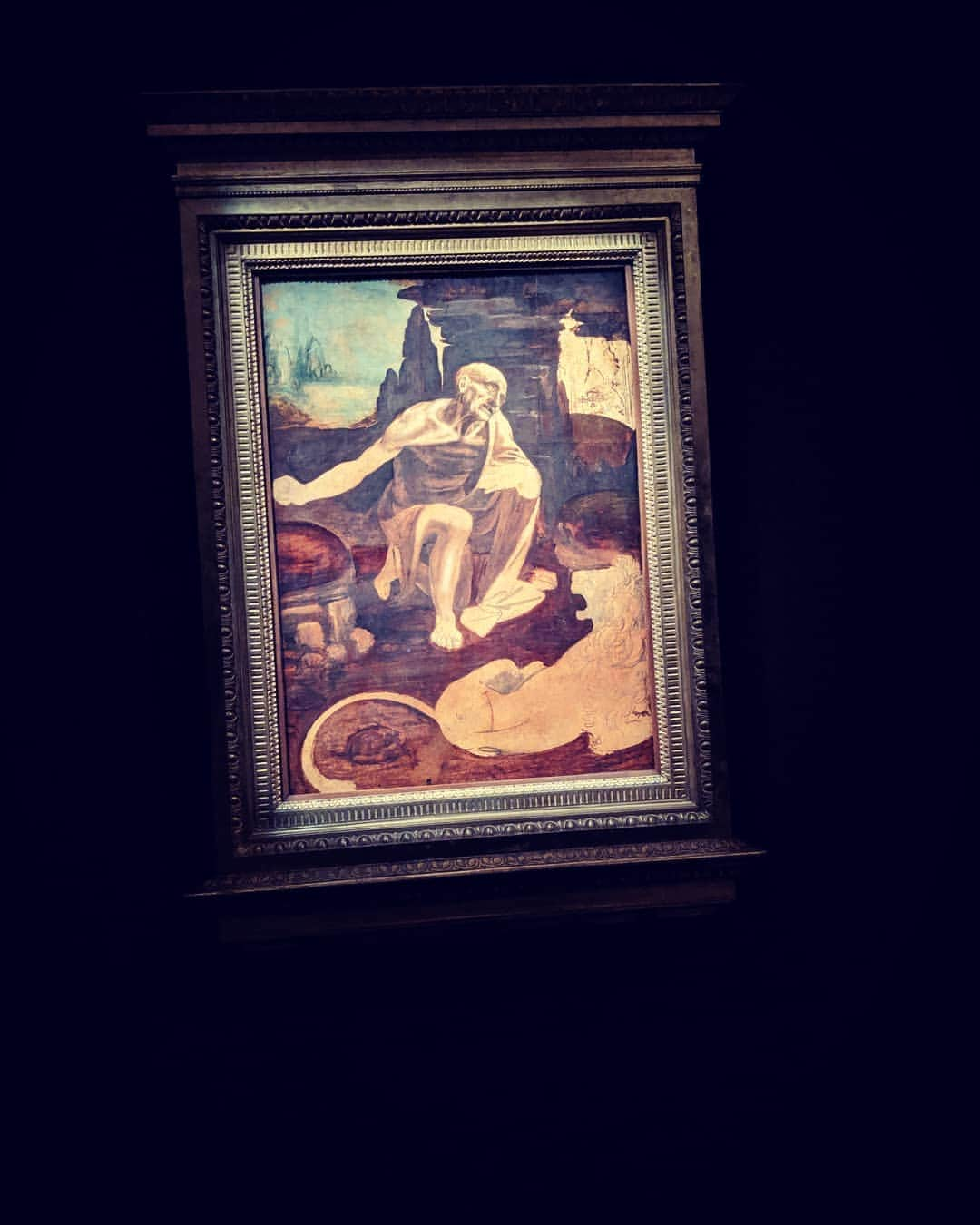 セサラーニさんのインスタグラム写真 - (セサラーニInstagram)「#leonardodavincinci'sSaintJerome #InconjuntionwiththeVaticanMuseum #metmuseum  #SalvatoreJoesphCesarani」9月26日 5時24分 - salvatorecesarani