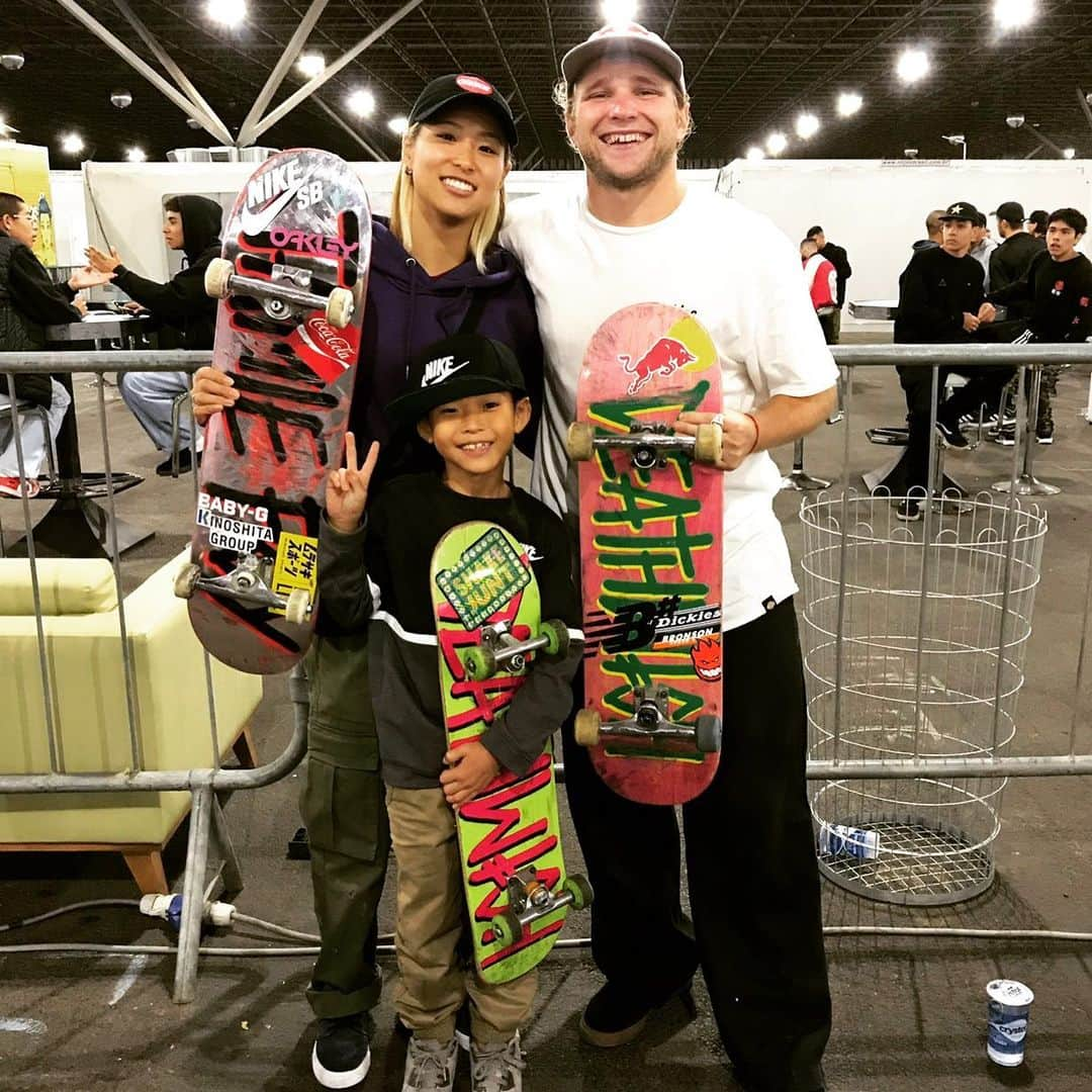 西村碧莉さんのインスタグラム写真 - (西村碧莉Instagram)「🙌🔥 @jamie_foy @deathwishskateboards @shakejunt」9月26日 7時04分 - aori_nishimura