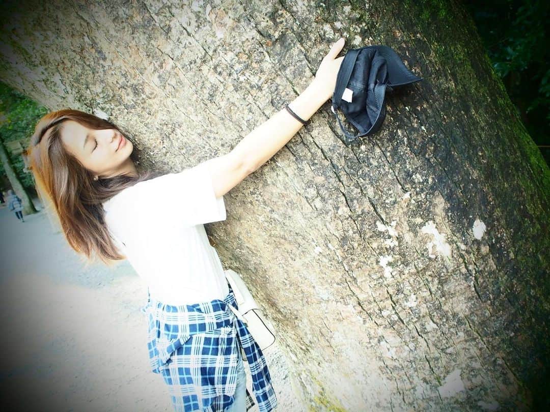 のインスタグラム：「🌳☺️ #earth #lovetrees」