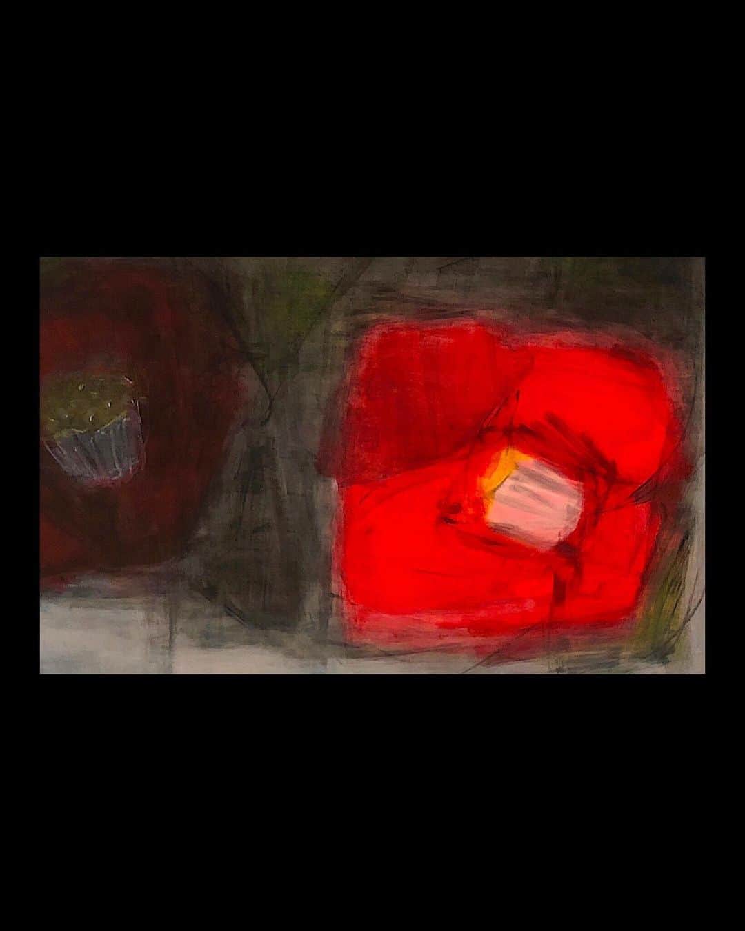 Uzo Hiramatsuさんのインスタグラム写真 - (Uzo HiramatsuInstagram)「past work (part 部分) mixed media on board  #fukuoka#artwork#contemporaryart#abstractart#abstraction#painting#drawing#flower#camellia」9月26日 17時53分 - uzo_hiramatsu
