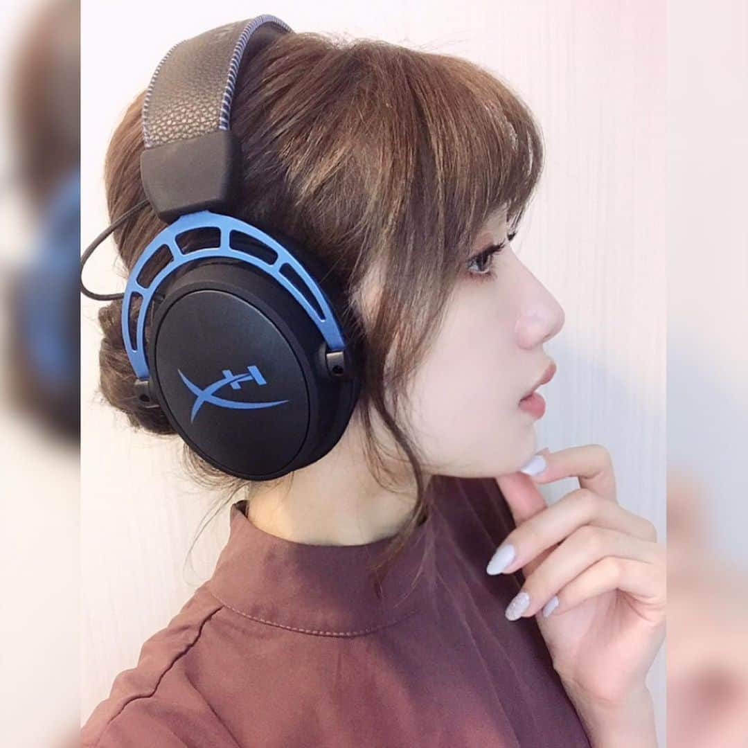 黒田瑞貴さんのインスタグラム写真 - (黒田瑞貴Instagram)「#hyperx  様より #cloudalphas ご提供頂きました💙 #ヘッドセット #gamingsetups #game #headset」9月26日 22時54分 - kurodamizuki_