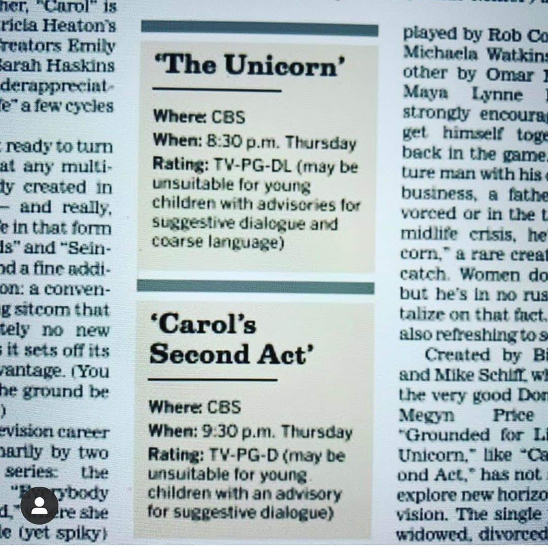 ダニア・ラミレスさんのインスタグラム写真 - (ダニア・ラミレスInstagram)「What I’m looking forward tonight to! #unicorn #carolssecondact #sunnyside! Go get them kids! @dianamariariva @itsmakenziemoss ❤️🎉🎉🤗 #daniacs」9月27日 0時19分 - daniajramirez