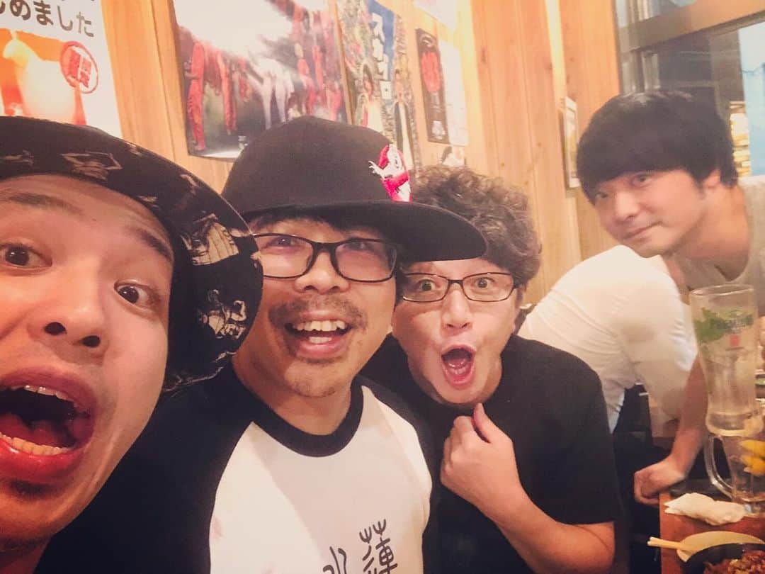 辻本耕志さんのインスタグラム写真 - (辻本耕志Instagram)「みんなで飲みました。みんな、心強い。楽しかったなぁ。」9月27日 0時48分 - tsujimotokouji