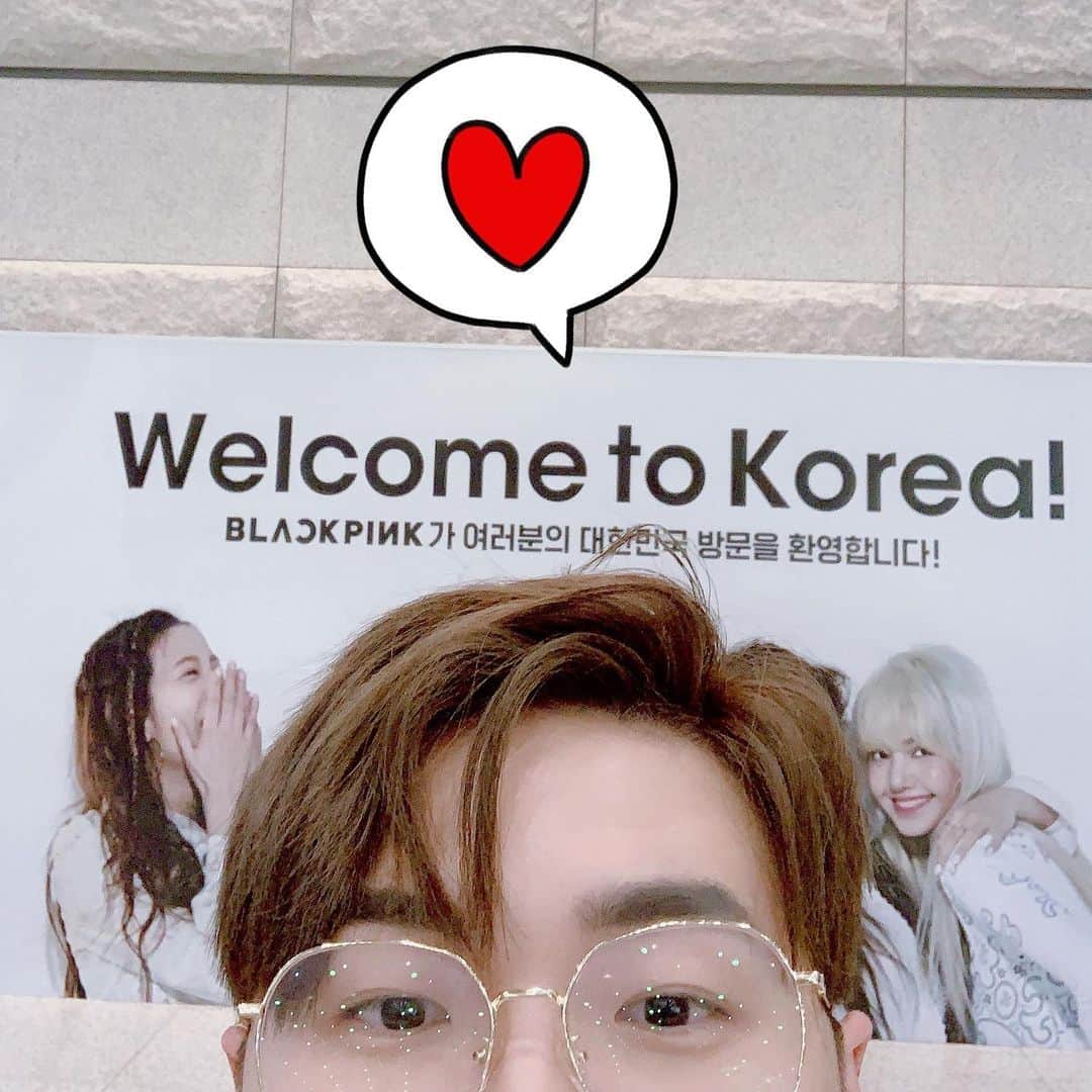 のインスタグラム：「안녕하세요~ ❤️」
