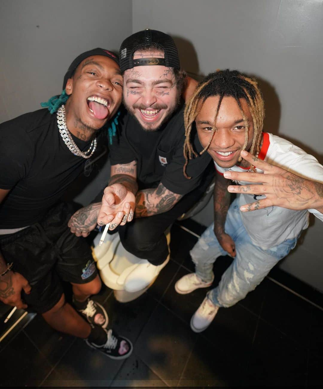 ポスト・マローンさんのインスタグラム写真 - (ポスト・マローンInstagram)「@tylayaweh @swaelee」9月27日 4時40分 - postmalone