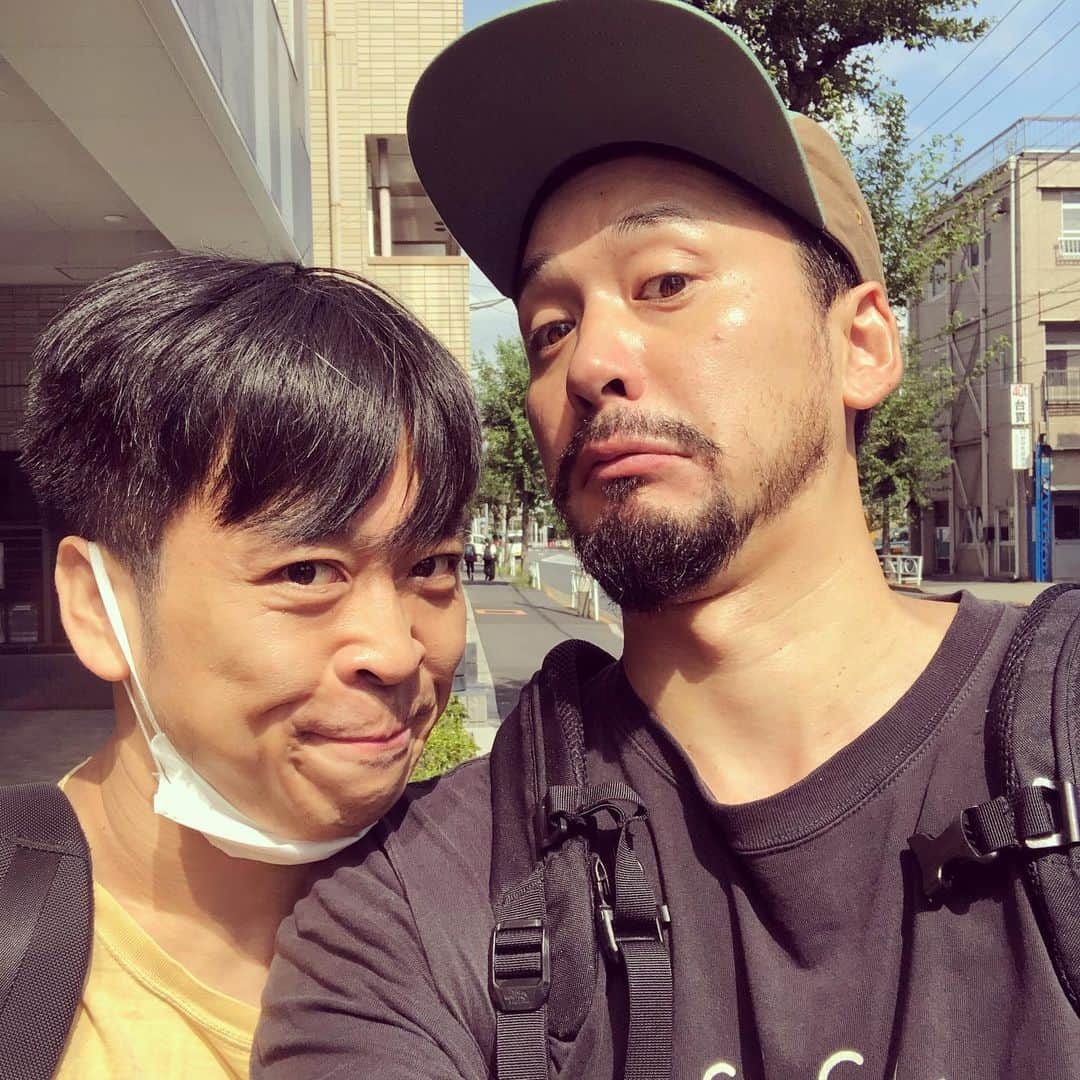 深水元基さんのインスタグラム写真 - (深水元基Instagram)「豪起とばったり！ いい奴(^^) また歌聴きたいな〜。」9月27日 16時09分 - fukami_motoki