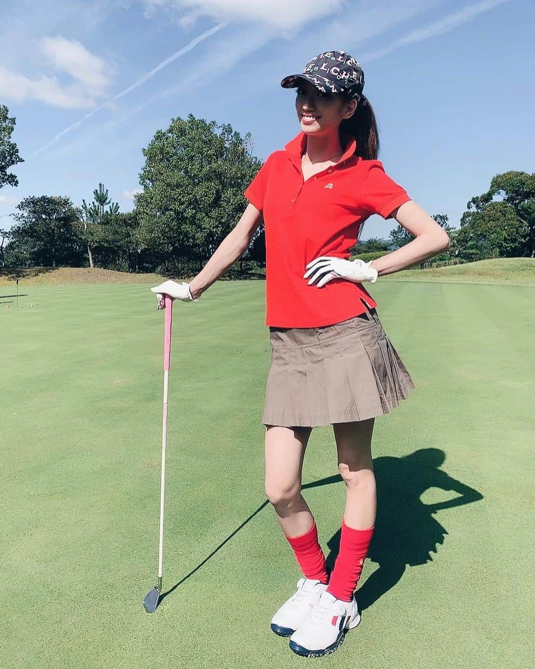 東凛さんのインスタグラム写真 - (東凛Instagram)「#golf #RinAzuma  #ゴルフ #ゴルフ女子 #ゴルフコンペ #一応お仕事 #楽しかった #日焼けしたのは秘密 #東凛」9月27日 7時37分 - rin_azuma