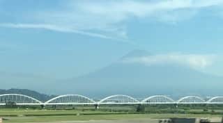 馬場典子さんのインスタグラム写真 - (馬場典子Instagram)「ご無沙汰しておりました、今日の#富士山 は、淡く。 #ゴゴスマ よろしくお願いします！」9月27日 10時25分 - baba_channel