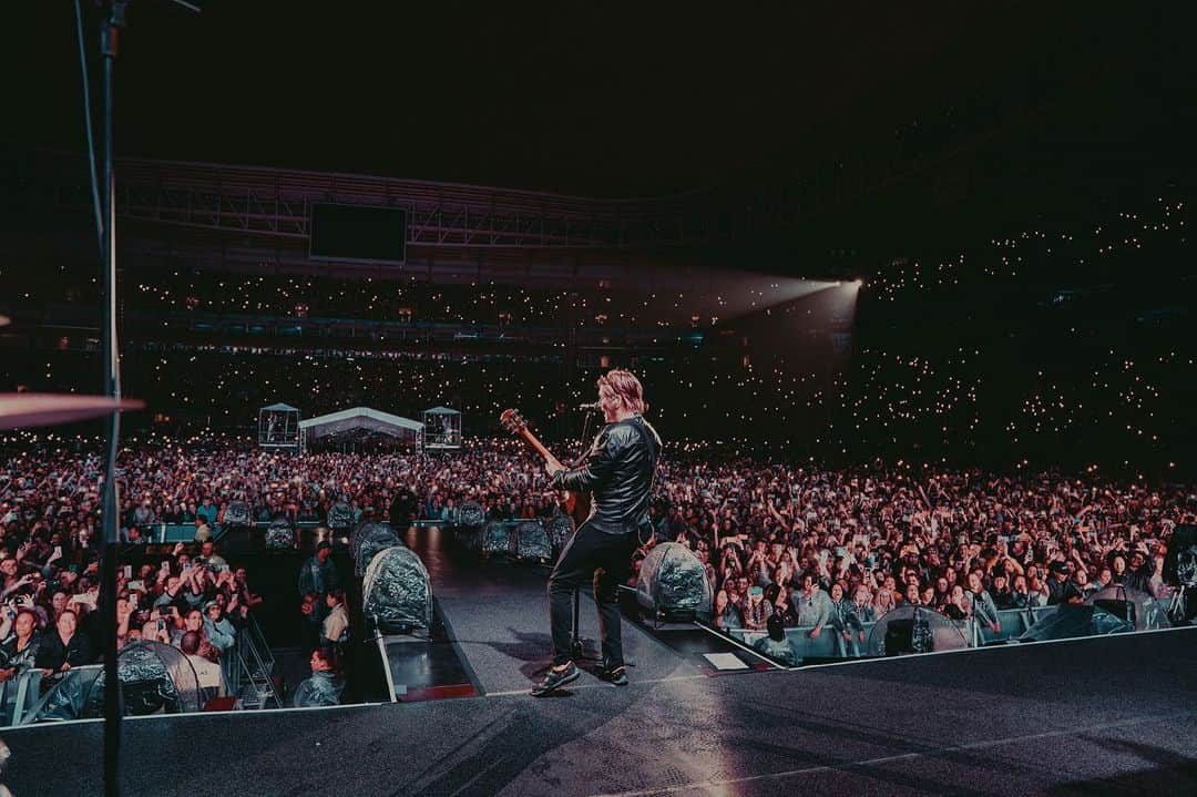 グー・グー・ドールズさんのインスタグラム写真 - (グー・グー・ドールズInstagram)「September 25 | Allianz Parque | São Paulo, Brazil w/ @bonjovi  #BonJovi #GooGooDolls #GGD #SãoPaulo #🇧🇷 ##Brazil #AllianzParque #thinfstour」9月27日 10時37分 - googoodollsofficial