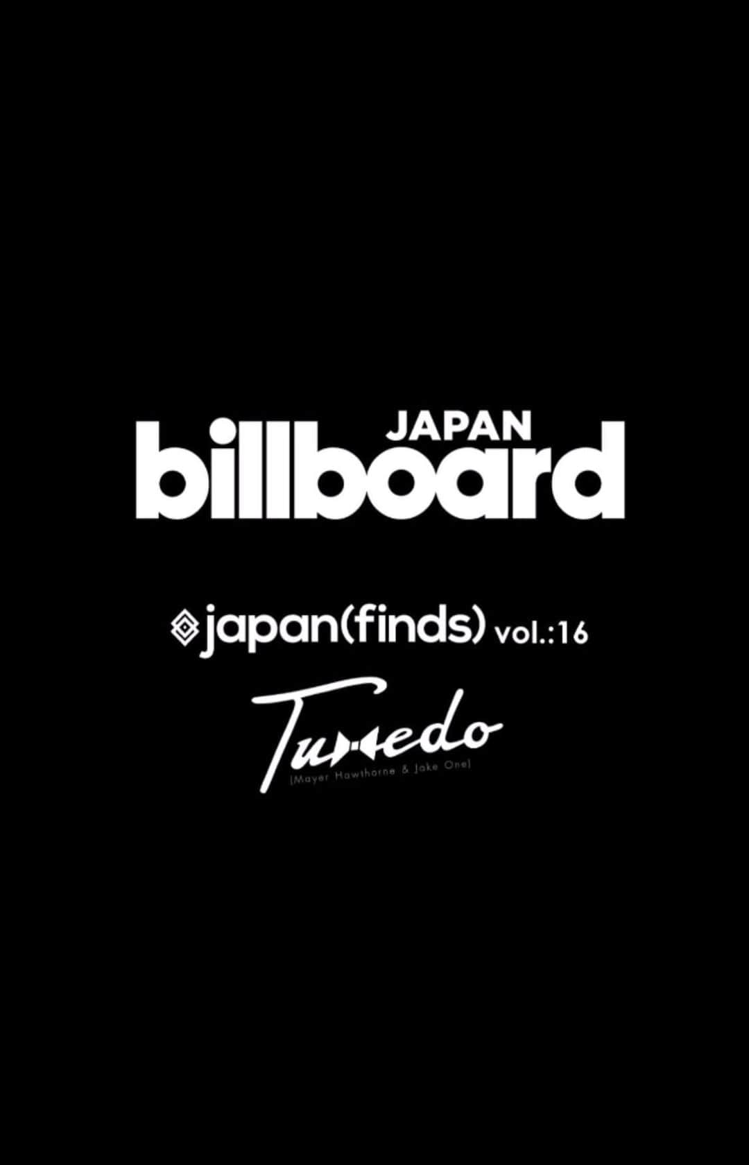ビルボード・ジャパンのインスタグラム