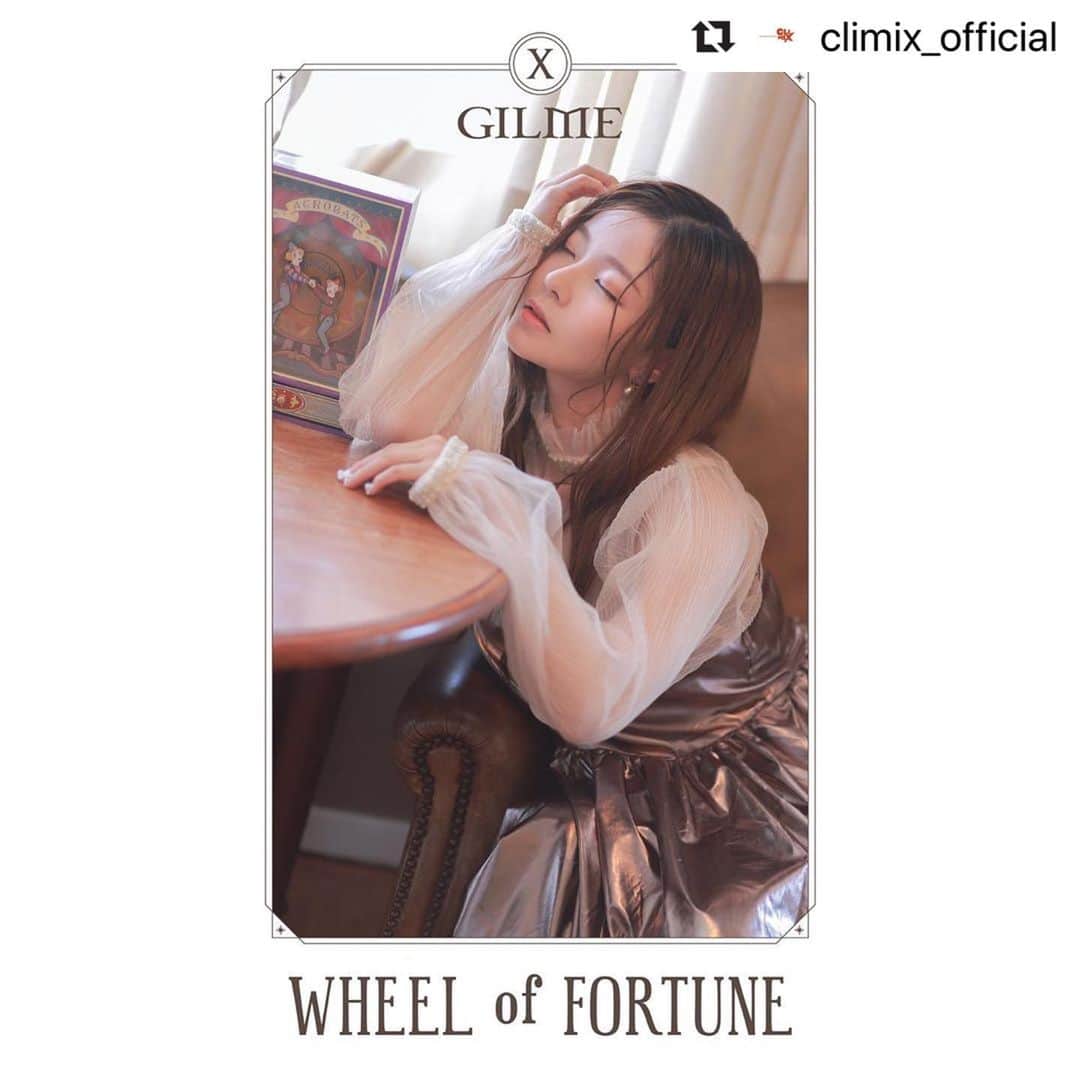 GilMeのインスタグラム：「#Repost @climix_official with @make_repost ・・・ ㅤㅤㅤㅤ 길미(Gilme) <WHEEL OF FORTUNE> ㅤㅤㅤㅤ  2019.09.29 SUN 12PM ㅤㅤㅤㅤ - Tracklist 01| 나쁜 놈(BAD GUY) 02| GBB(GOOD N BAD BOY) ㅤㅤㅤㅤ #COMINGUP #WHEEL_OF_FORTUNE #BADGUY#GBB#NEW#GILME#TRACKLIST」