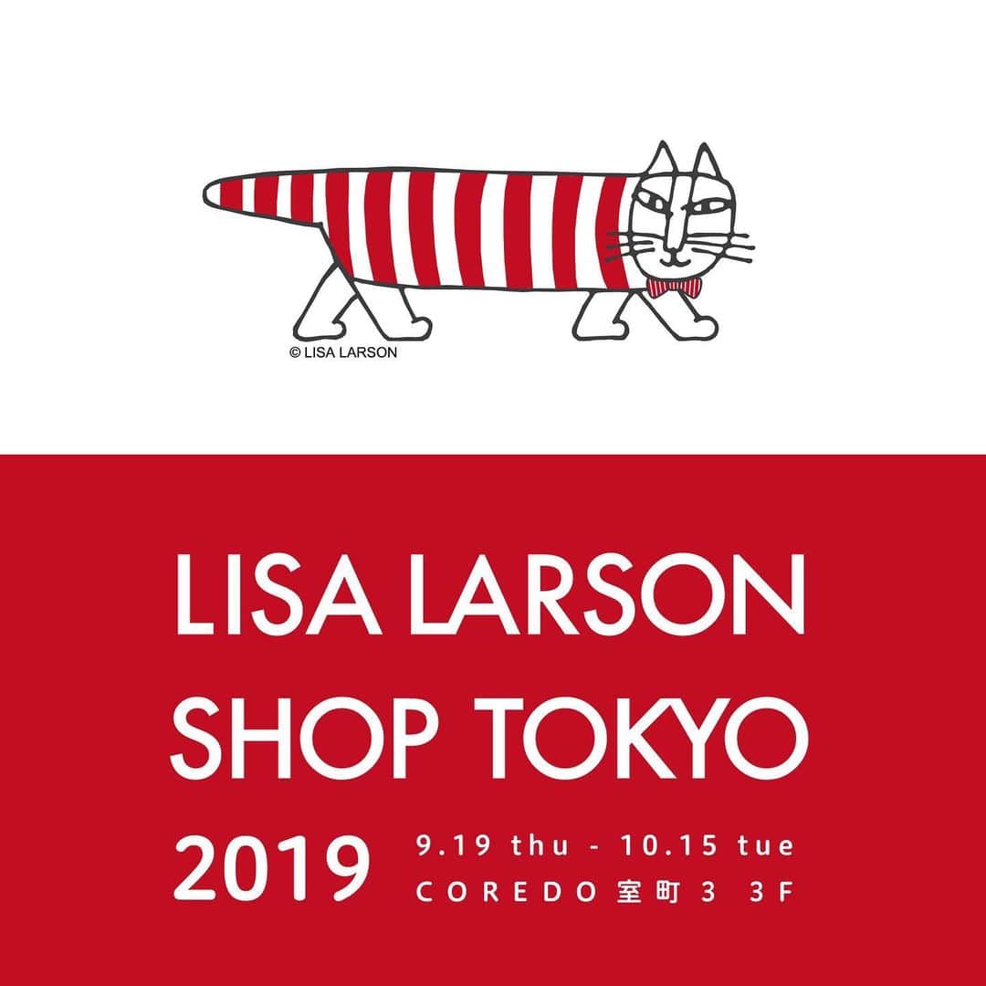 リサラーソンさんのインスタグラム写真 - (リサラーソンInstagram)「”フィーカが楽しくなる新発売のマグです！﻿ ﻿ 洗練されたＫＩＮＴＯ×リサ・ラーソンのマグが ﻿ コレド室町３で開催中の「LISA LARSON SHOP TOKYO」で先行発売中です。﻿ デザインはスケッチねこたちやマイキー、﻿ ハリネズミ３兄弟の３パターン。 ﻿ ﻿ 「お茶しない？」というスウェーデン語﻿ 「SKALL VI FIKA ?」が記載されてて ﻿ つい手にとって飲んじゃいたくなるかわいさです。﻿ ﻿ さらにさらに、コレド室町３にて何か１つでも﻿ 商品をお買い上げくださったお客様には﻿ 渋谷神南の直営店にてお使いいただける「福呼びクーポン」をプレゼント！﻿ どんなクーポンかはもらってみてのお楽しみです。﻿ ﻿ ぜひコレド室町に遊びにきてくださいね。﻿ ﻿ ＝＝＝＝＝＝＝＝＝＝＝＝＝＝﻿ ▼LISA LARSON SHOP TOKYOのページはこちら﻿ https://www.lisalarson.jp/fair/2019/09/5554.php ﻿ ﻿ #lisalarson #LisaLarson #sweden #北欧 #北欧雑貨 #北欧インテリア #リサラーソン #スウェーデン #インテリア #マーケット #ショッピング #コレド室町3 #日本橋 #popupshop #猫 #ねこ」9月27日 20時06分 - lisalarsonjp