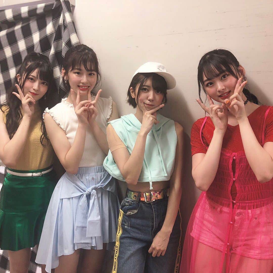 浅井七海さんのインスタグラム写真 - (浅井七海Instagram)「.﻿ ﻿ ﻿ ﻿ Which one﻿ ﻿ ﻿ 今日は、全国ツアー千葉公演を﻿ チーム4でさせていただきました💛( ˆᴗˆ )﻿ ﻿ その中のユニットの衣装です！﻿ QueentetさんのWhich oneを﻿ させていただきました！！！﻿ ﻿ 衣装もそれぞれに合わせた形で﻿ 衣装さんが決めてくださりました☁﻿ ﻿ 特にこのスカートの形お気に入りなんだー！﻿ ﻿ ﻿ #AKB48全国ツアー2019 #千葉公演 #村山チーム4﻿ #Whichone #Queentet さん ﻿ ﻿ ﻿ ﻿」9月27日 21時20分 - naamin48_