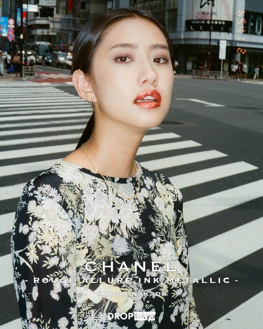 中田みのりさんのインスタグラム写真 - (中田みのりInstagram)「💄💫@chanel.beauty @drop_tokyo  #rougeallure #206_METALLICCOPPER  #chanel」9月27日 21時26分 - minori_nakada