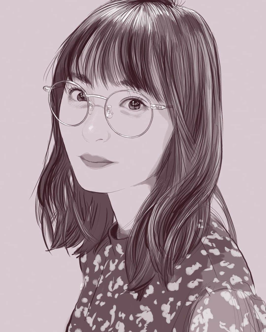 てらりんさんのインスタグラム写真 てらりんinstagram 遠藤さくらさん 似顔絵 イラスト イラストレーション 乃木坂 イラスト アイドル 乃木坂46 遠藤さくら さくちゃん さくら Caricature Illustration Portrait Artwork Drawing Popidol