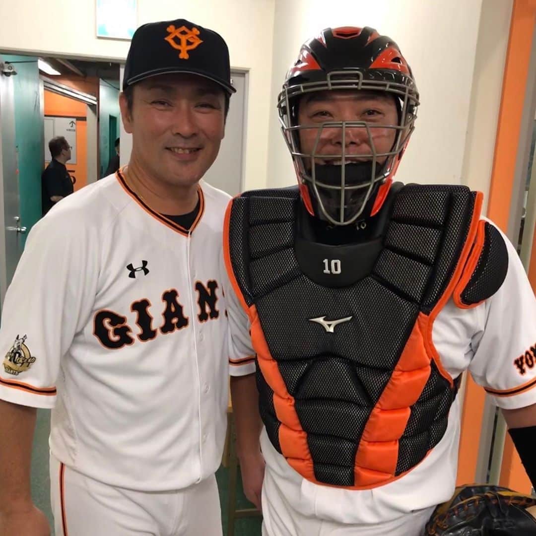 元木大介のインスタグラム：「#ありがとう慎之助 #元木の一言  #元木大介 #日本 #japan #プロ野球 #野球 #読売ジャイアンツ #ジャイアンツ #巨人 #giants #baseball #阿部慎之助 選手」