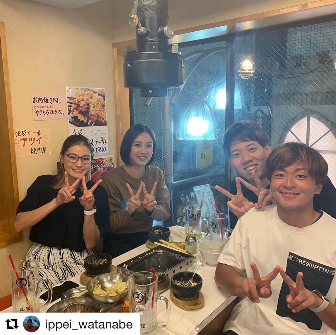 才藤歩夢さんのインスタグラム写真 - (才藤歩夢Instagram)「#Repost @ippei_watanabe with @get_repost ・・・ 早稲田大学同期スポーツ頑張ってる会(このメンバーはほんの一部です)🏊‍♂️🏊‍♀️🤺🎾 ＊ ＊ ＊ 刺激を沢山もらえる良き仲間 . . . #早稲田大学 #同期  #他も強いやつ #たくさん #スポーツ #お互い頑張ろう」9月28日 0時01分 - ayumu_saito_