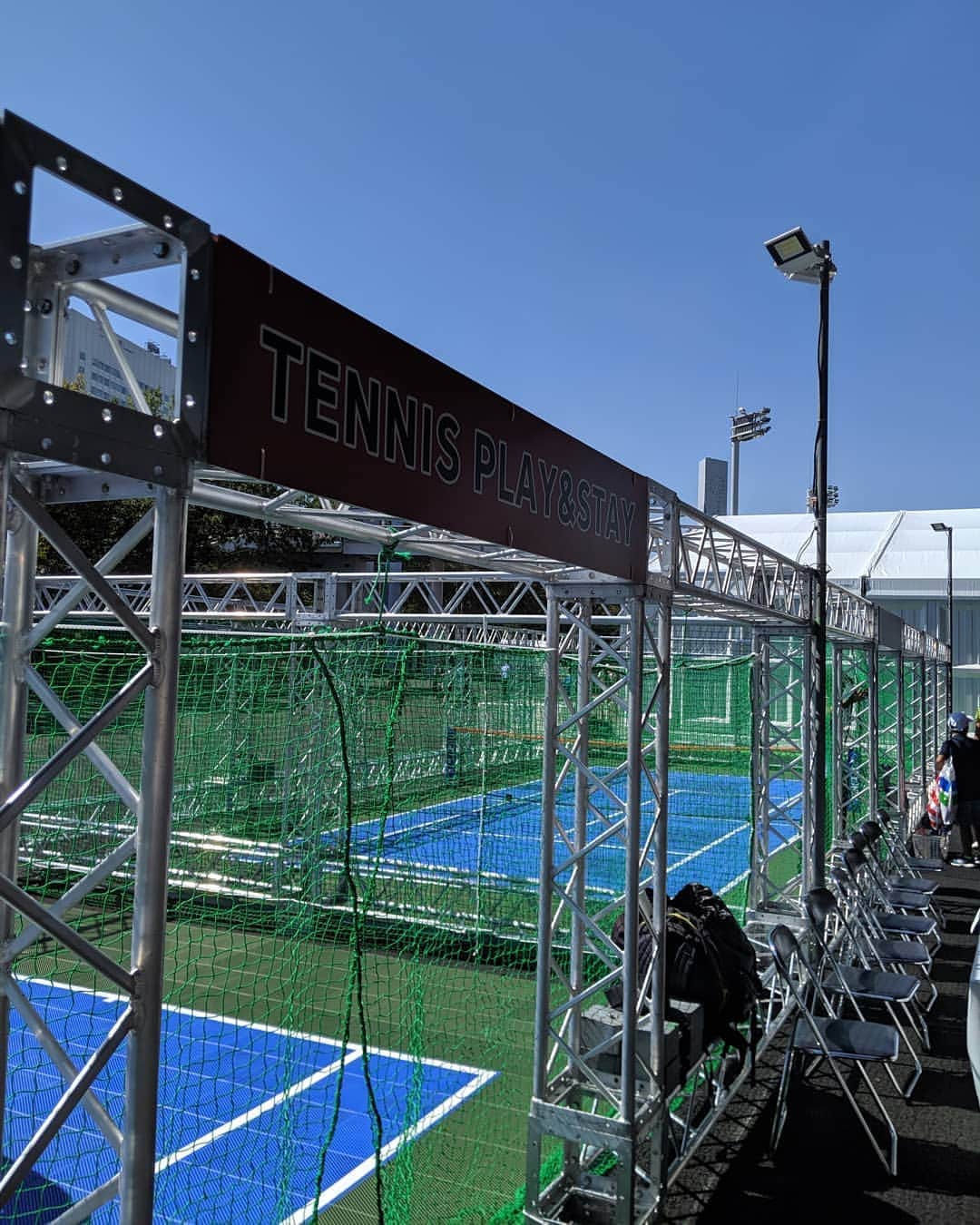 為末大のインスタグラム：「楽天オープン　#rakutenopen2019 #ariakearena」