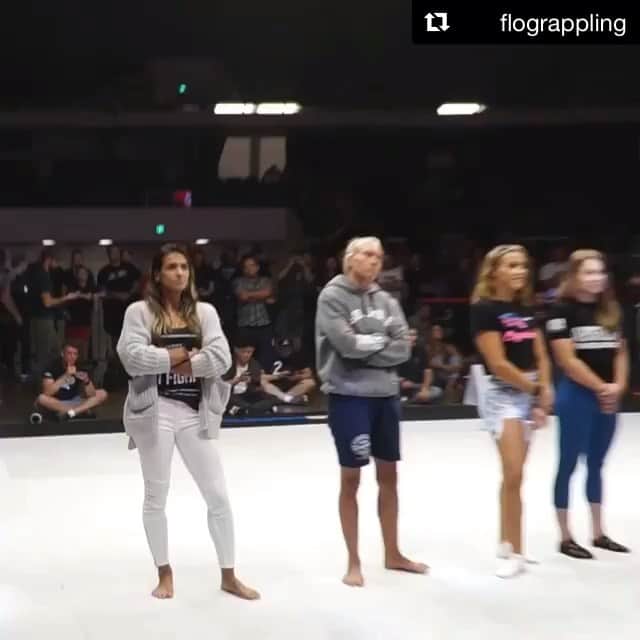 宇野薫のインスタグラム：「ADCC2019 がんばれ湯浅さん！！ #Repost @flograppling with @get_repost ・・・ -60kg Female Division! 🏆」