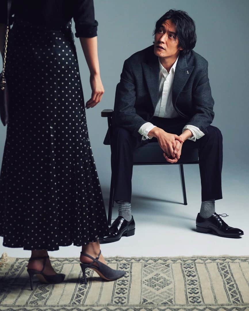 のインスタグラム：「OCEANS November.2019 PREMIUM BRAND×DAILY STYLE  JIMMY CHOO #oceans_magazine ありがとうございました。 @cozcozrin @akaomasanori」