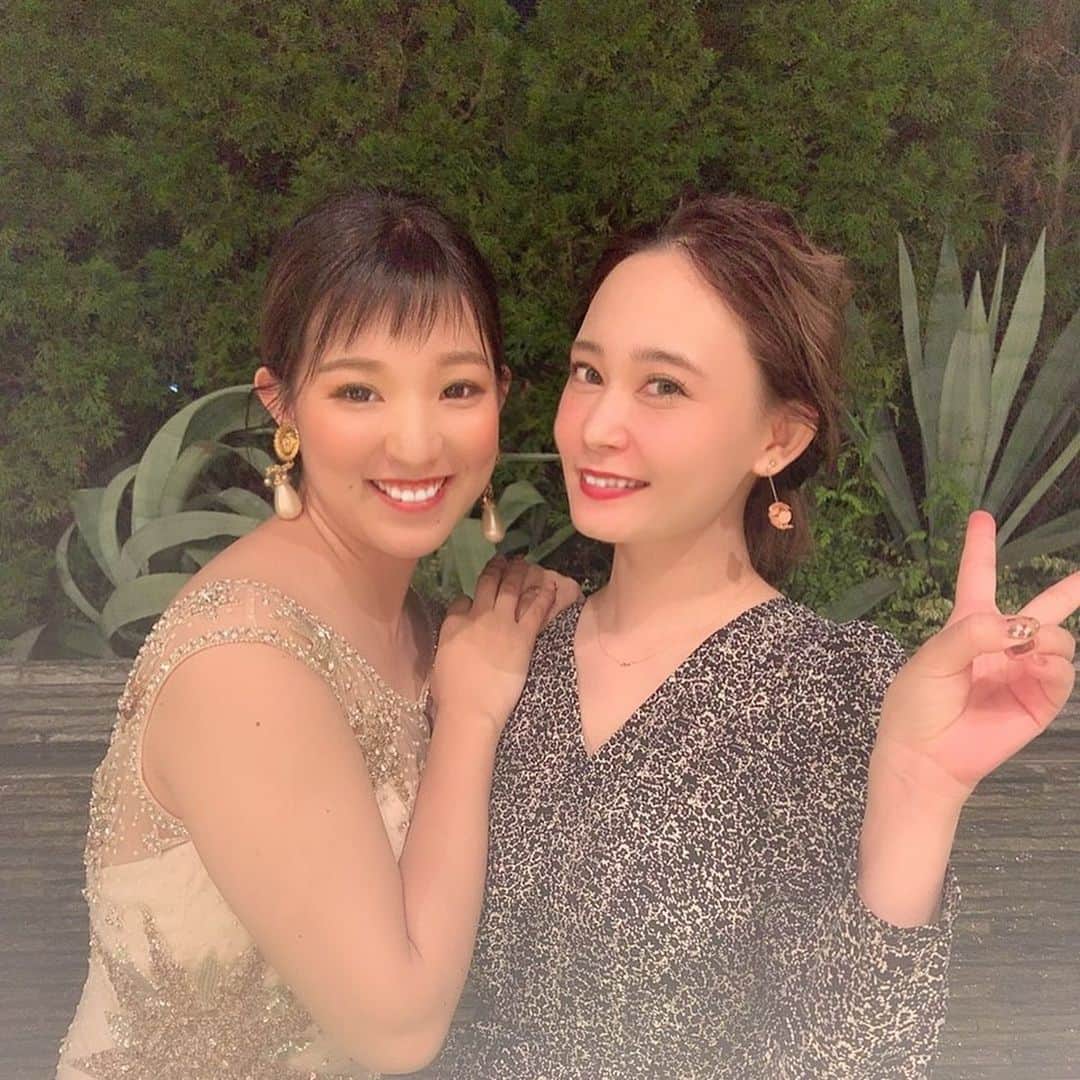 本田しおりのインスタグラム：「のぞHappy Wedding♡  皆にも会えて良かった♡ そして琥珀も 沢山可愛がってもらいました♡ ありがとう♡ 本当におめでとう♡  @nozmiiin  @yukimi_tsutsumi  @yukasuetsugu1101  @anna_misoe」
