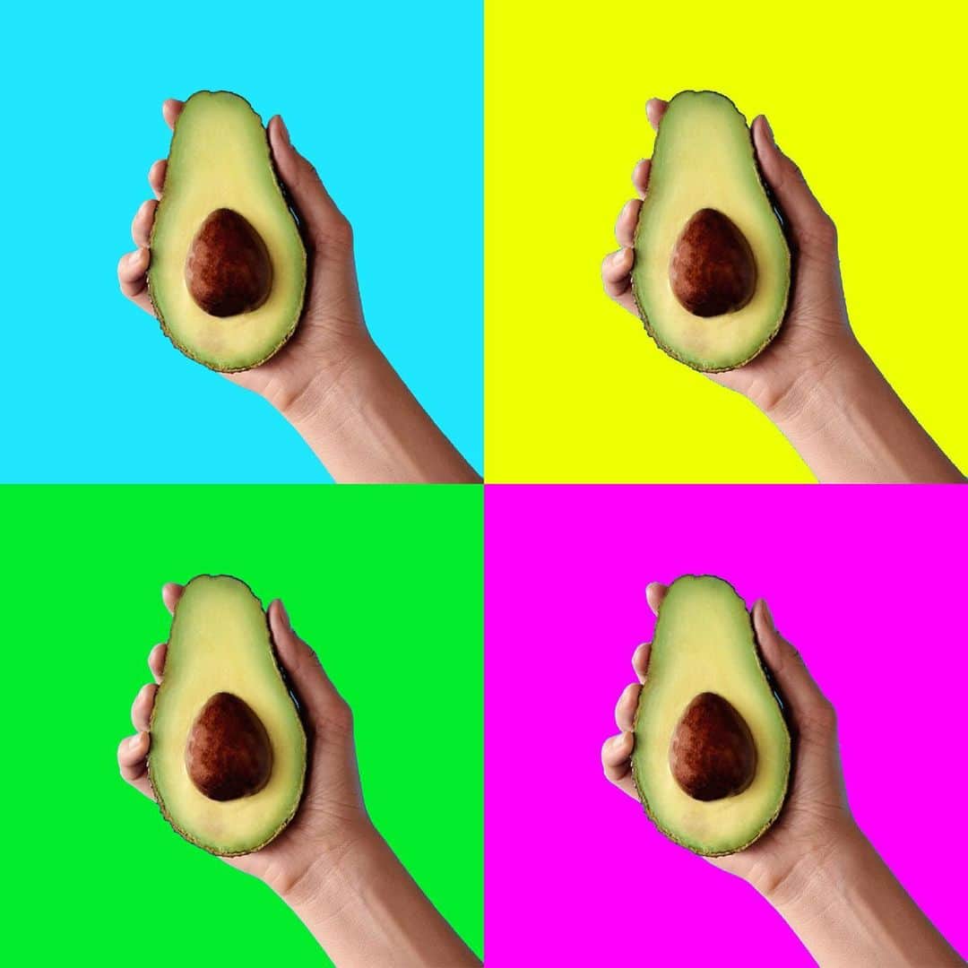 ニュージーランド産アボカドのインスタグラム：「#nzavocado で幸せ⁠⠀ ⁠⠀ -⁠⠀ -⁠⠀ -⁠⠀ -⁠⠀ -⁠⠀ ⁠⠀ #ニュージーランド産アボカド#ハッピー#色#アボカド旬#アボカドアート⁠⠀」