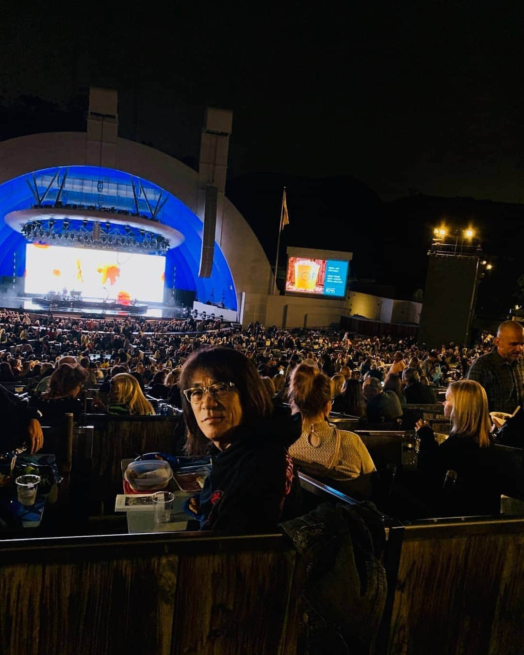 B’zさんのインスタグラム写真 - (B’zInstagram)「I witnessed one of the legendary moments at Hollywood Bowl.  #Takmatsumoto #Bz #Rodstewart #Jeffbeck #attheBowl #HollywoodBowl」9月28日 17時08分 - bz_official_insta