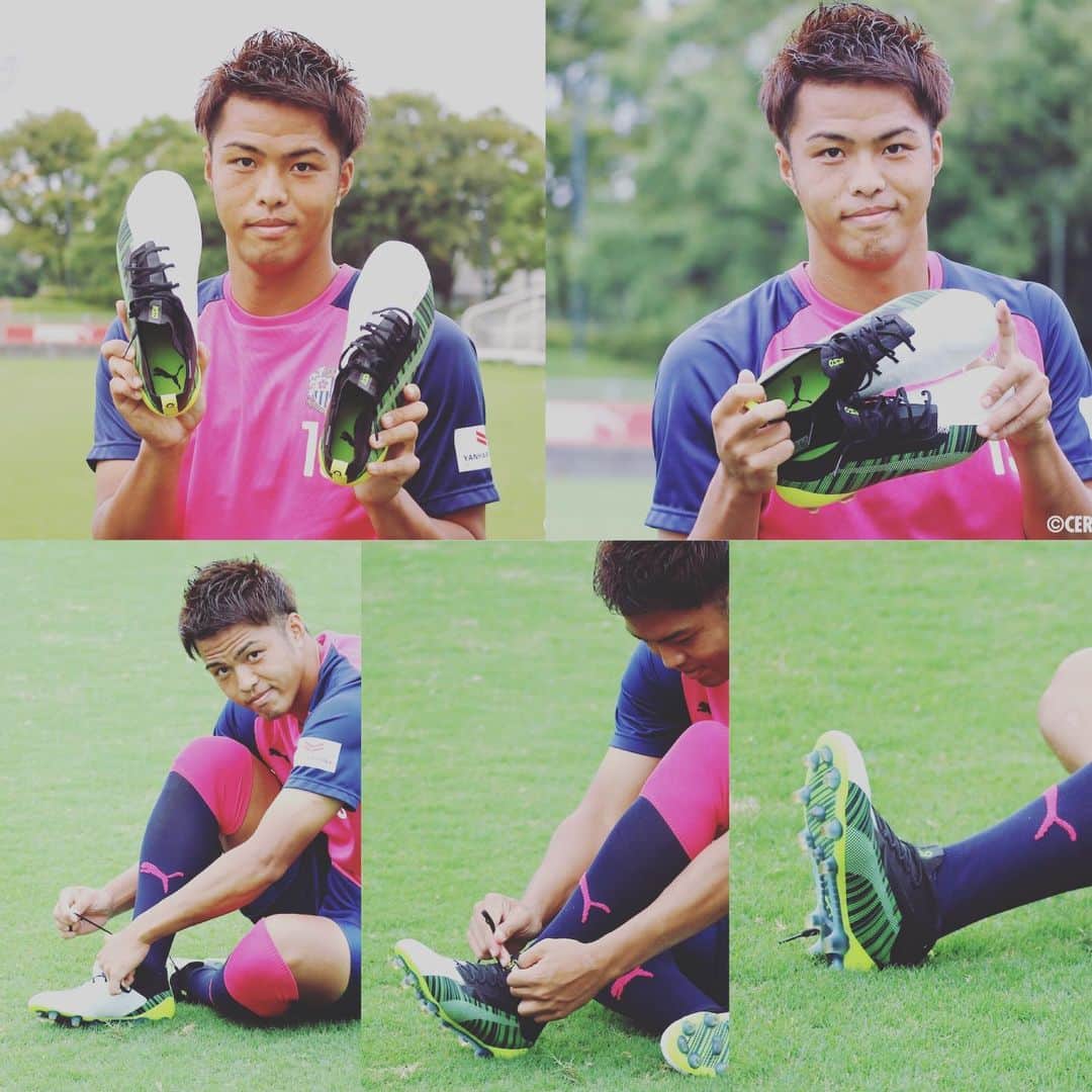 のインスタグラム：「このスパイクでたくさんゴールを。  #RUSHPACK #PUMAOne #PUMAFOOTBALL #オレヲミロ」
