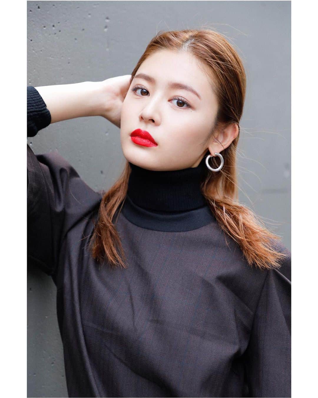Cazumaxのインスタグラム：「CHANEL ROUGE ALLURE INK FUSION CAMPAIGN Model: @starandsummer  Hair&Make-up: @conomii  Stylist: @raikatanakakana  #rougeallure#818_TRUERED#chanel」