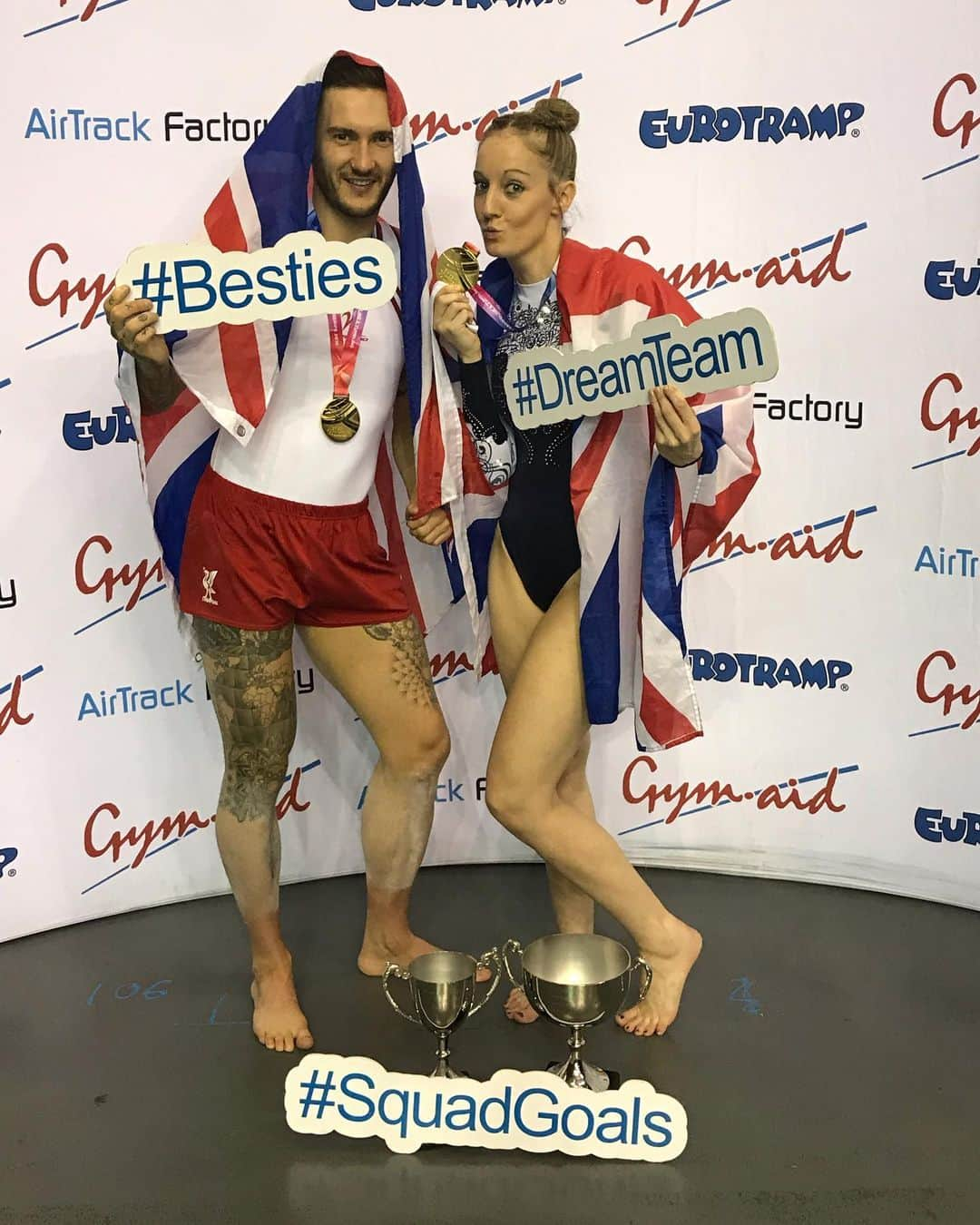 キャサリン・ドリスコルさんのインスタグラム写真 - (キャサリン・ドリスコルInstagram)「2019 British Champion ... not the performance i was hoping for but onwards and upwards to Spain next week! Congrats @luke_strong2 @jayscoo & huge thanks @gary.short81 😘🇬🇧」9月28日 22時22分 - driscoll86