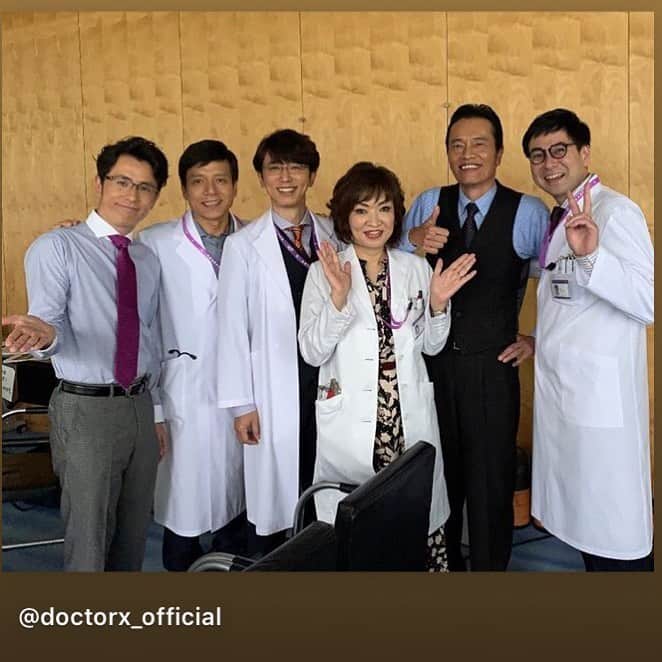 遠藤憲一さんのインスタグラム写真 - (遠藤憲一Instagram)「#ドクターX  #リポスト  撮影順調！海老名健在！」9月28日 22時41分 - enken.enstower