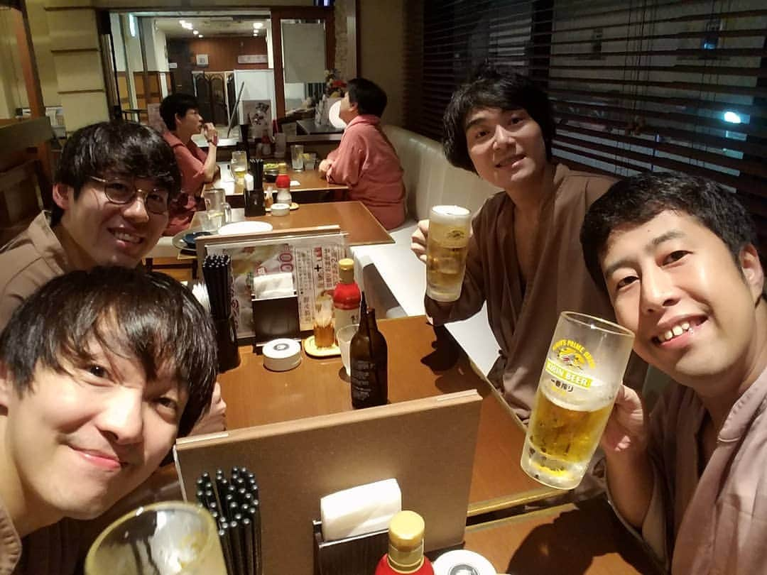 井口浩之さんのインスタグラム写真 - (井口浩之Instagram)「ビール部活動。  #ビール部 #ビール　 #クラフトビール #荻窪 #ビール工房 #ウエストランド #パーパー #にゃんこスター  #高木払い」9月28日 23時36分 - westiguchi